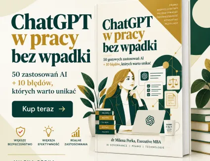 ChatGPT w pracy bez wpadki – praktyczny e-book